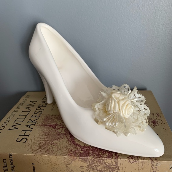 Vintage Enesco : ceramic heel shoe - Picture 4 of 14